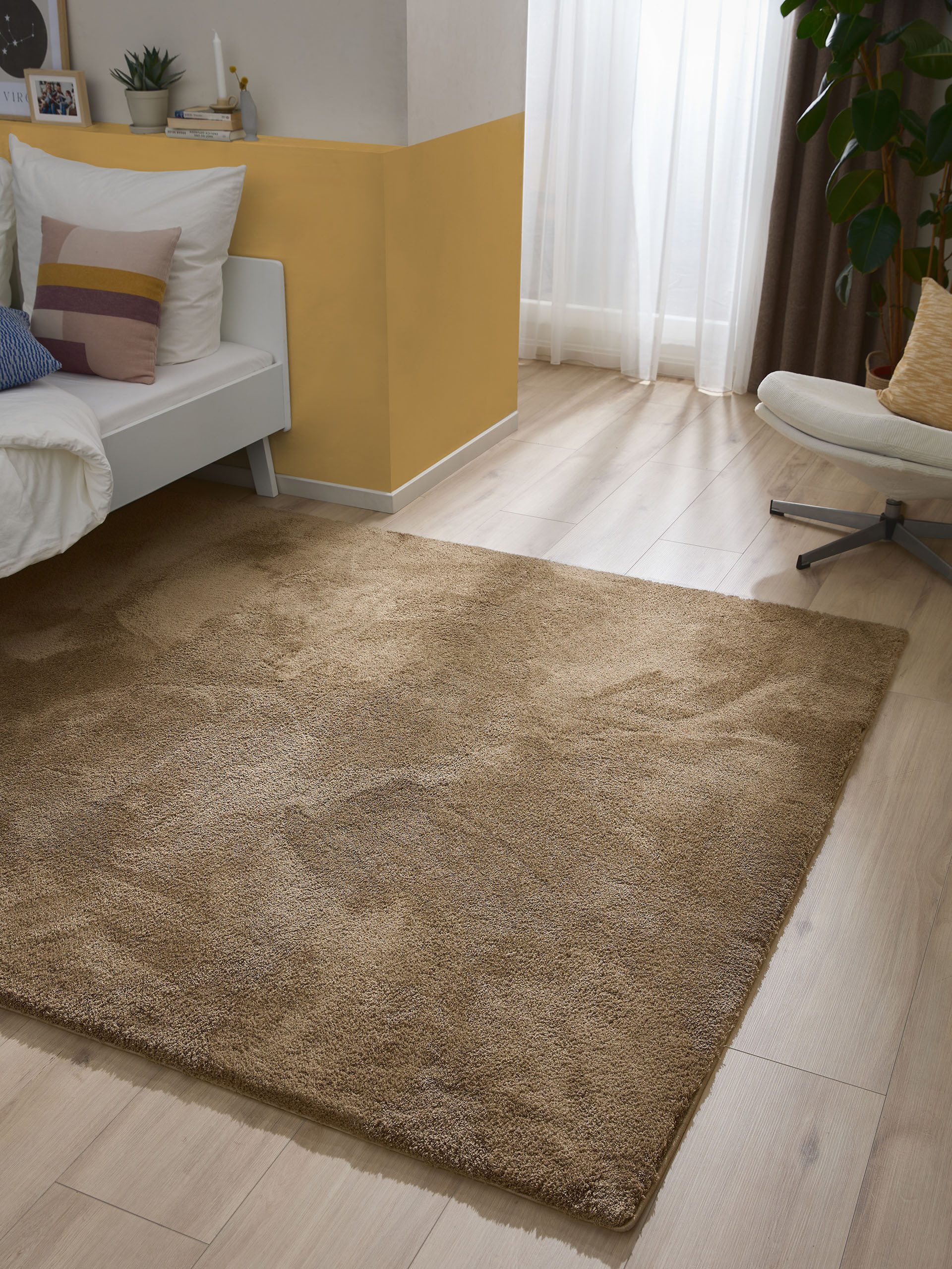 benuta Hochflor-Teppich Soda, rechteckig, Höhe: 21 mm, Kunstfaser, Berber, günstig online kaufen