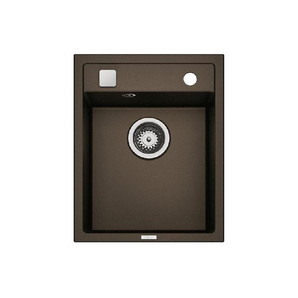 Naber Granitspüle Angola 40 granit espresso, 0/0 cm