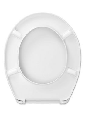 Hamberger WC-Sitz Hamberger WC-Sitz Toilettensitz Kunststoff mit Deckel weiß - 522360