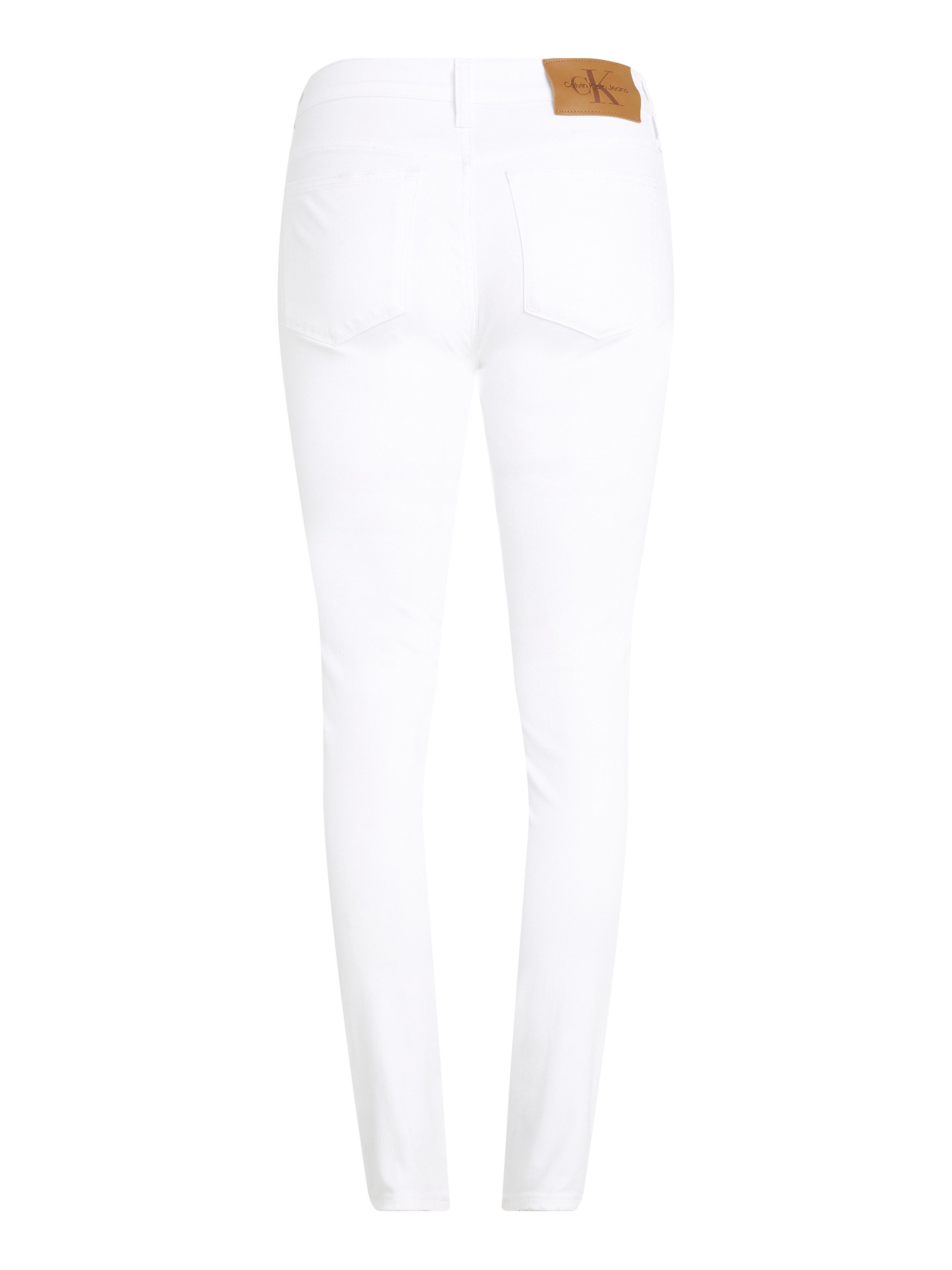 Calvin Klein Jeans Skinny-fit-Jeans MID RISE SKINNY in cooler Waschung