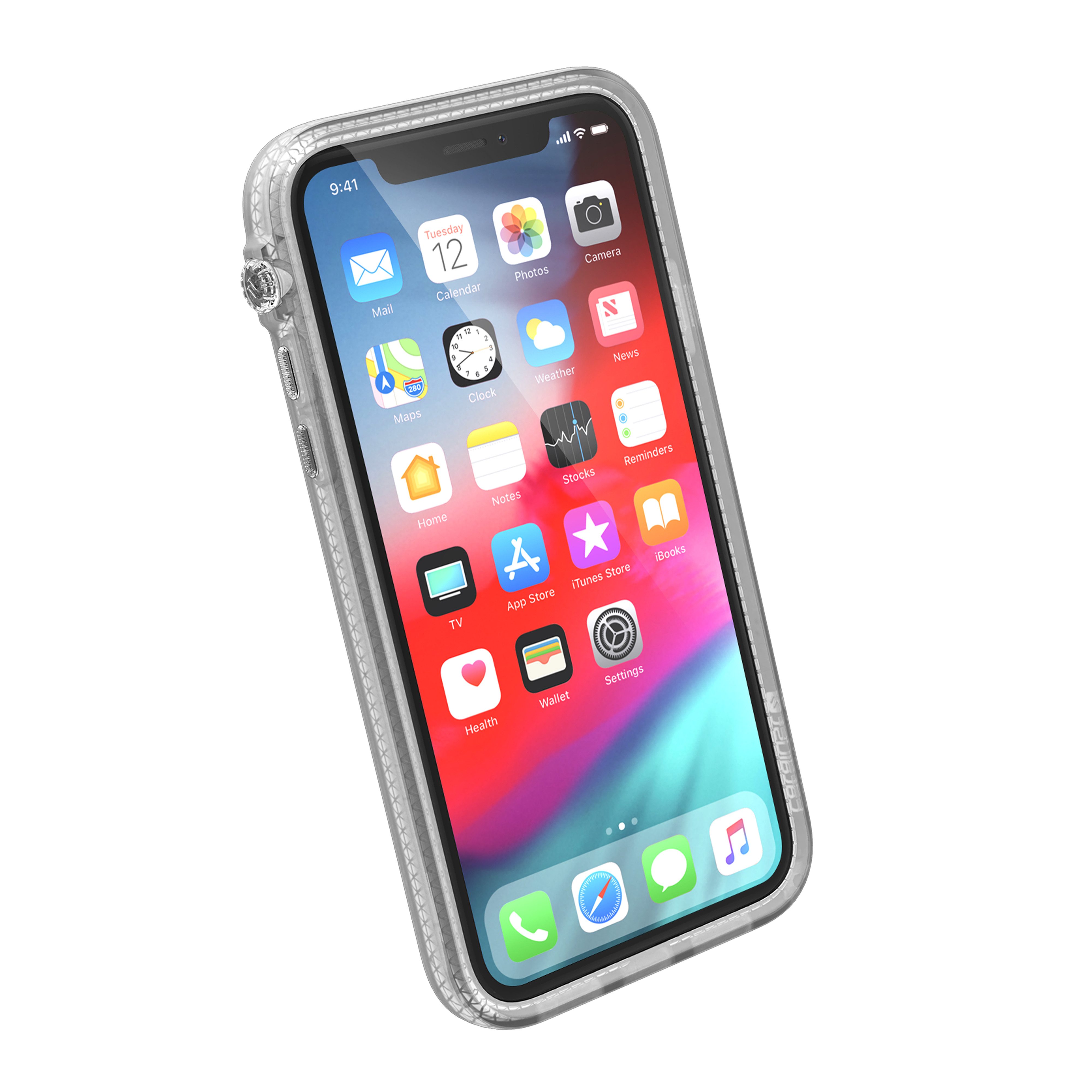 Catalyst Smartphone-Hülle Impact Protection Case, für iPhone XR, Transparent