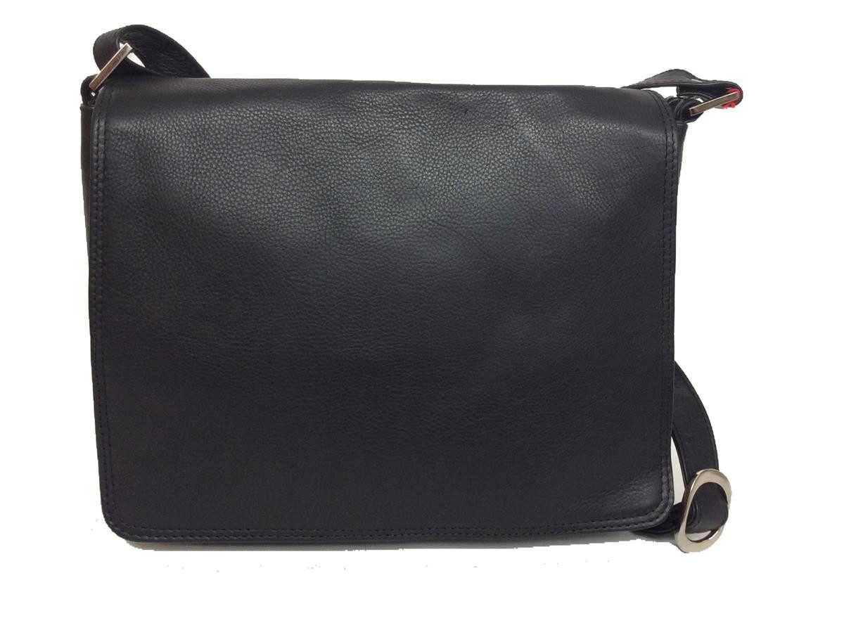 Handtasche CLM klassische Ledertasche mit Klappe