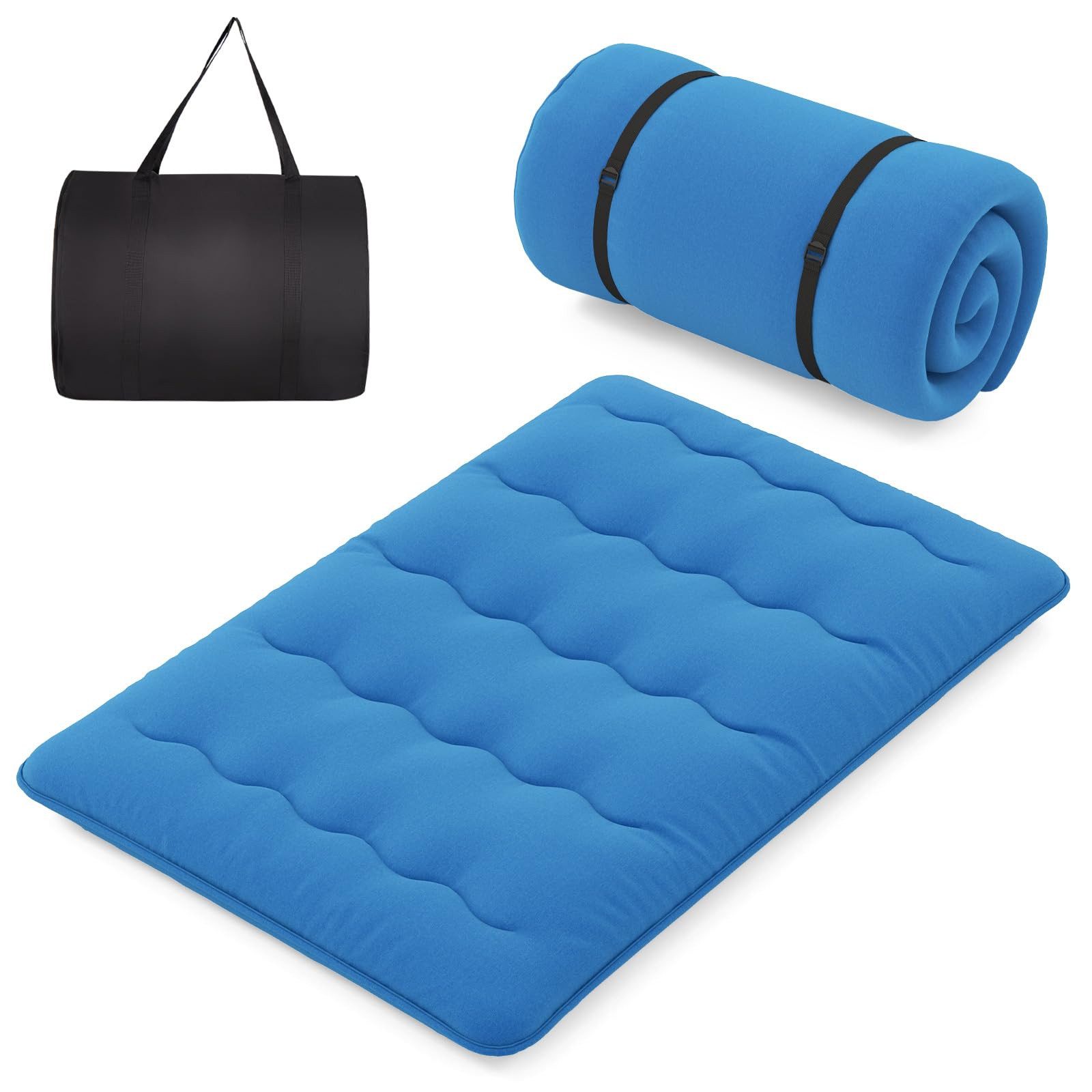 Futonmatratze, COSTWAY, 10 cm hoch, Futon Matratze, Tatami-Matte, Klappmatratze, 140x200cm