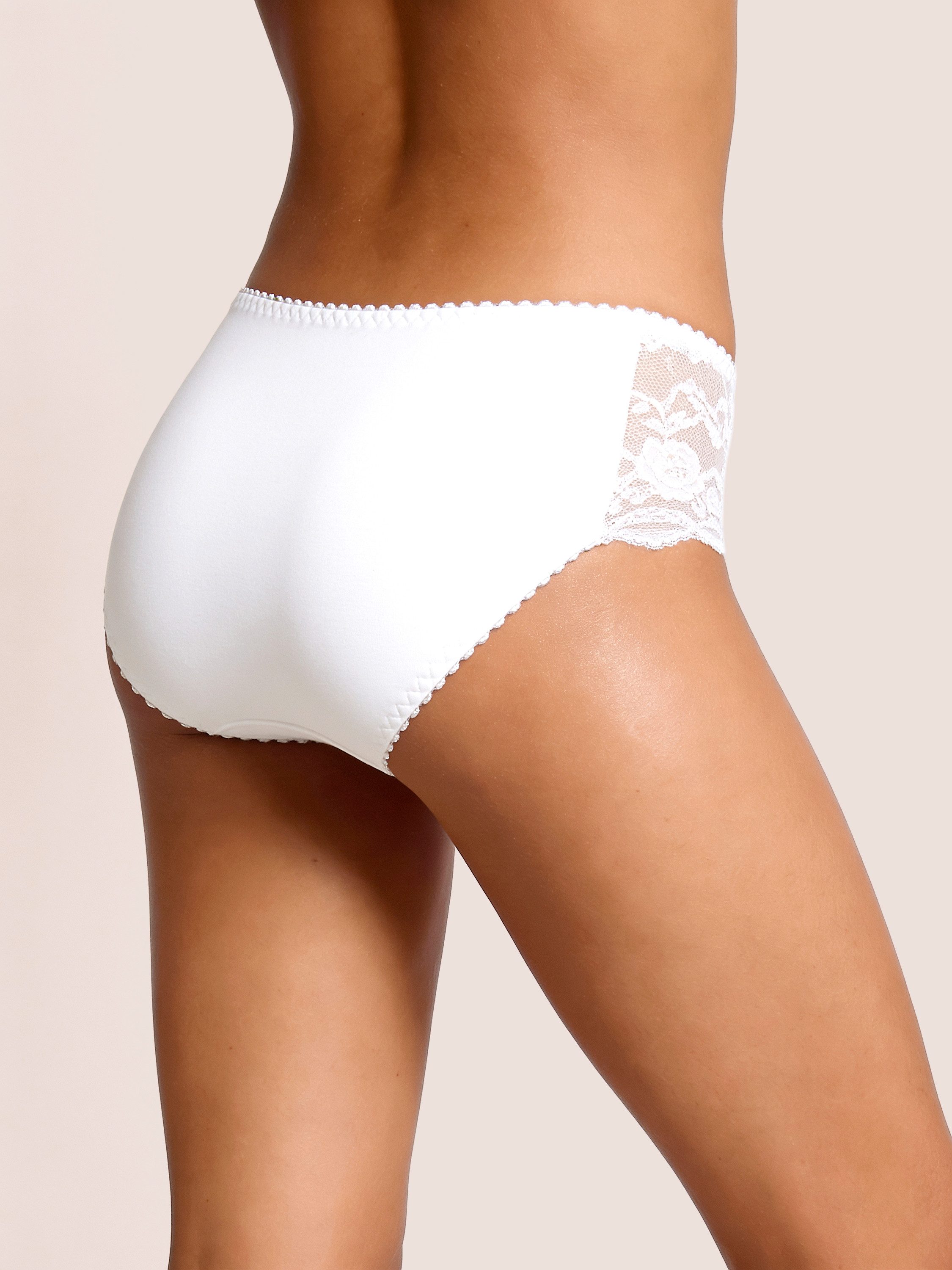 petite fleur by Lascana Hüftslip (3er-Pack) aus elastischer Baumwoll-Qualität – Bild 3 von 5