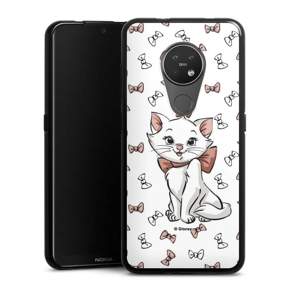 DeinDesign Handyhülle Aristocats Marie Disney Katze Marie Shy, Nokia 7.2 Silikon Hülle Bumper Case Handy Schutzhülle Smartphone Cover