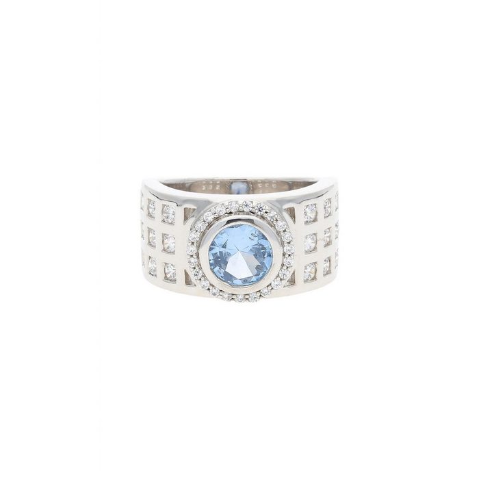 JuwelmaLux Silberring Ring Silber Fingerring Zirkonia Spinell (1-tlg) Damen Silberring Silber 925/000 inkl. Schmuckschachtel