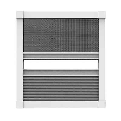 Insektenschutzplissee Nematek® Fliegengitter DUO-Plissee für Dachfenster Insektenschutz Dachfensterplissee in verschiedenen Größen, Nematek