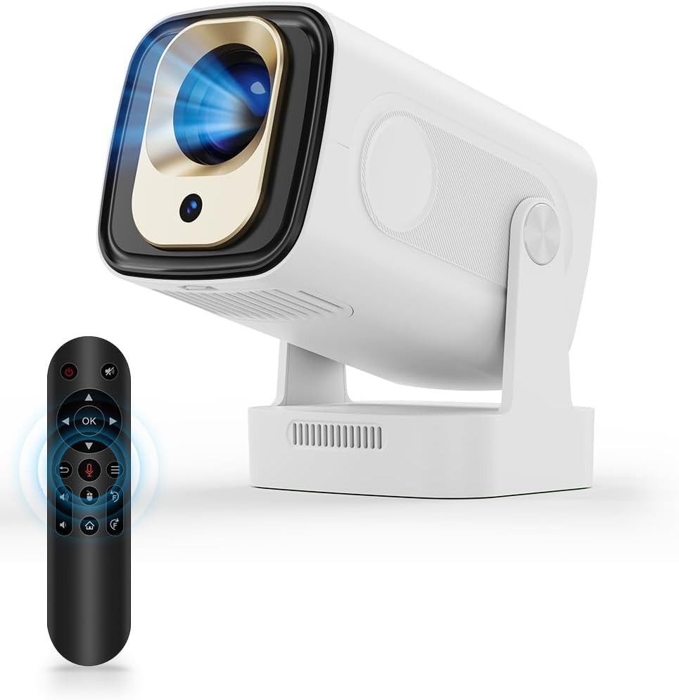 Magcubic Magcubic Tragbarer Mini Projektor Beamer HY310 4K Android 11 Wifi6 Portabler Projektor (8000 lm, 10000:1, 3840 x 2160 px, BT 5.4, 4K 1080p unterstützt)