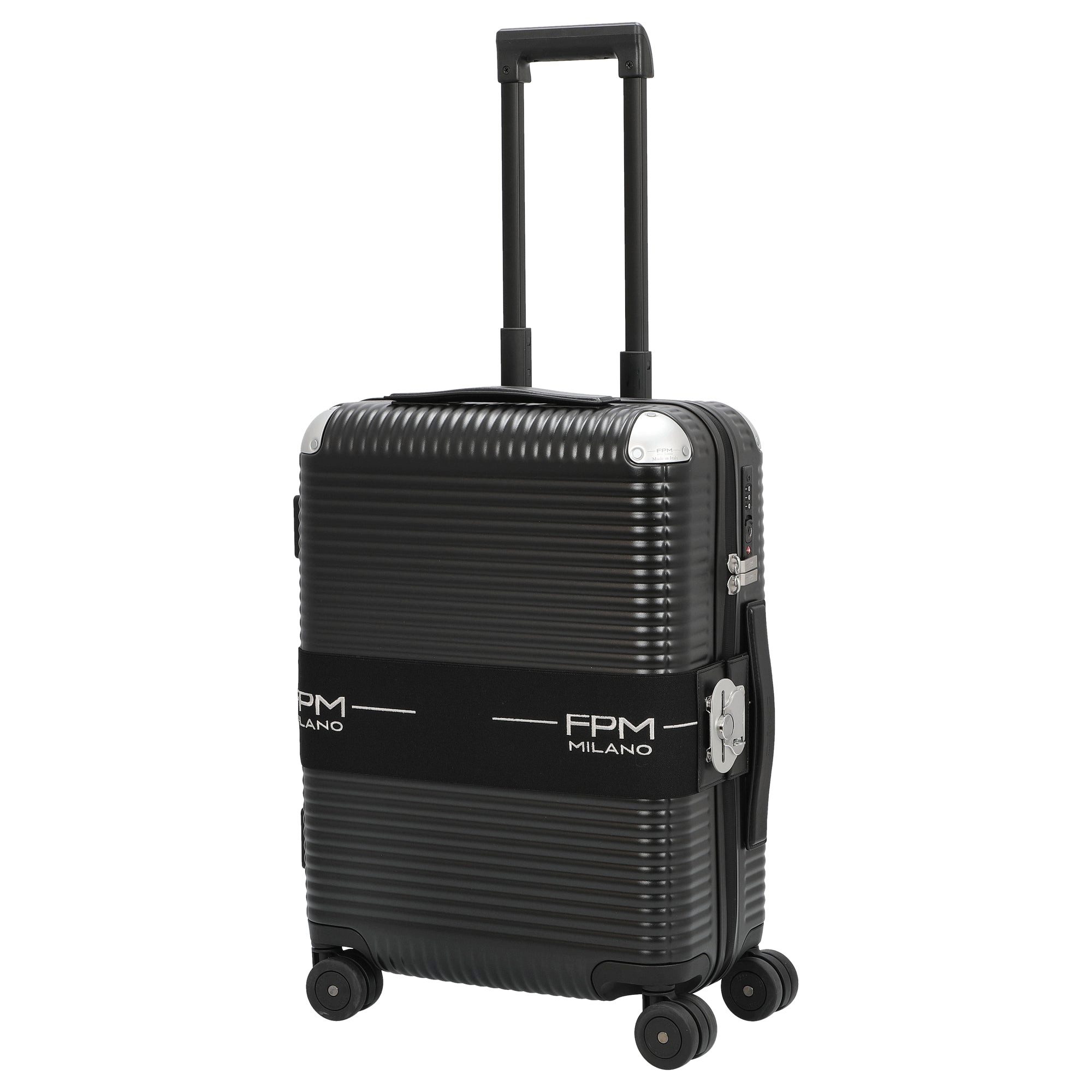 FPM Koffer Milano Bank Zip Deluxe Spinner 55 - 4-Rollen-Kabinentrolley 55 cm, 4 Rollen Rollen