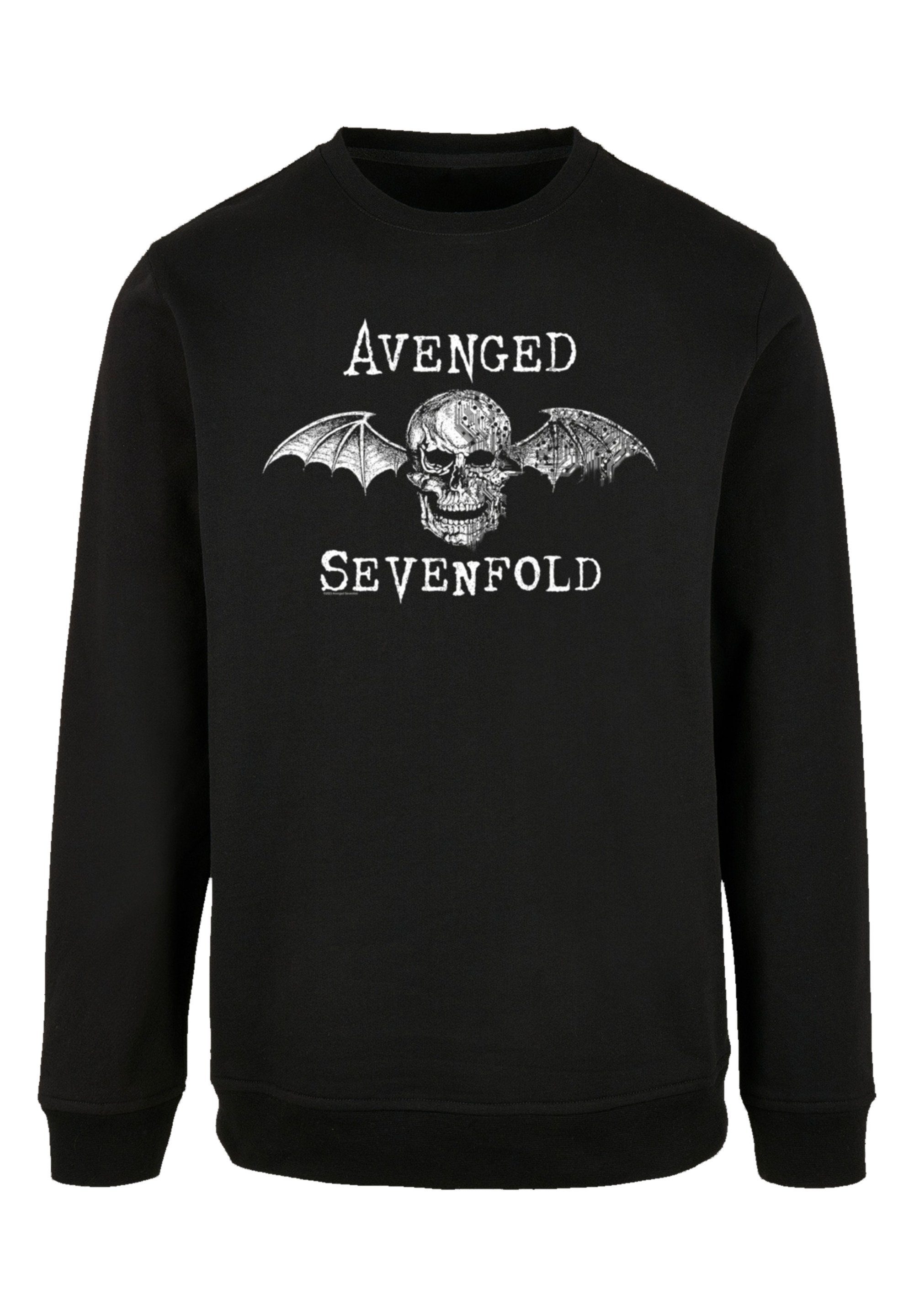 F4NT4STIC Sevenfold Cyborg Rock-Musik Band, Sweatshirt Rock Avenged Bat Premium Band Metal Qualität,