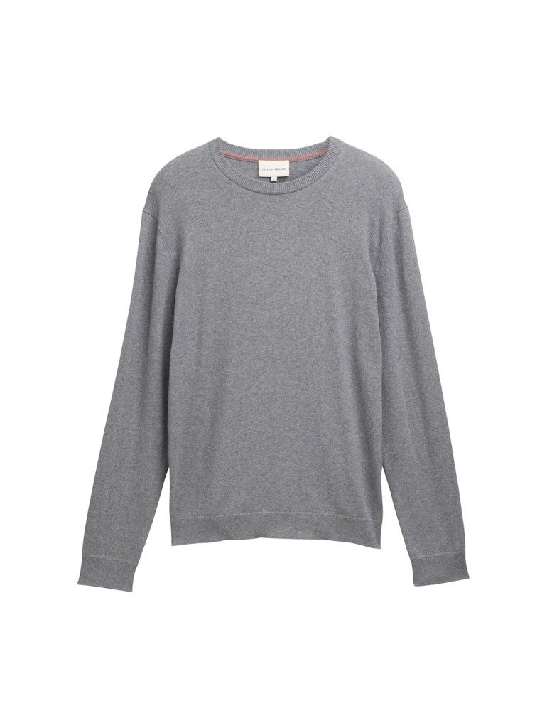 TOM TAILOR Rundhalspullover Basic Herrenpullover Superweicher günstig online kaufen
