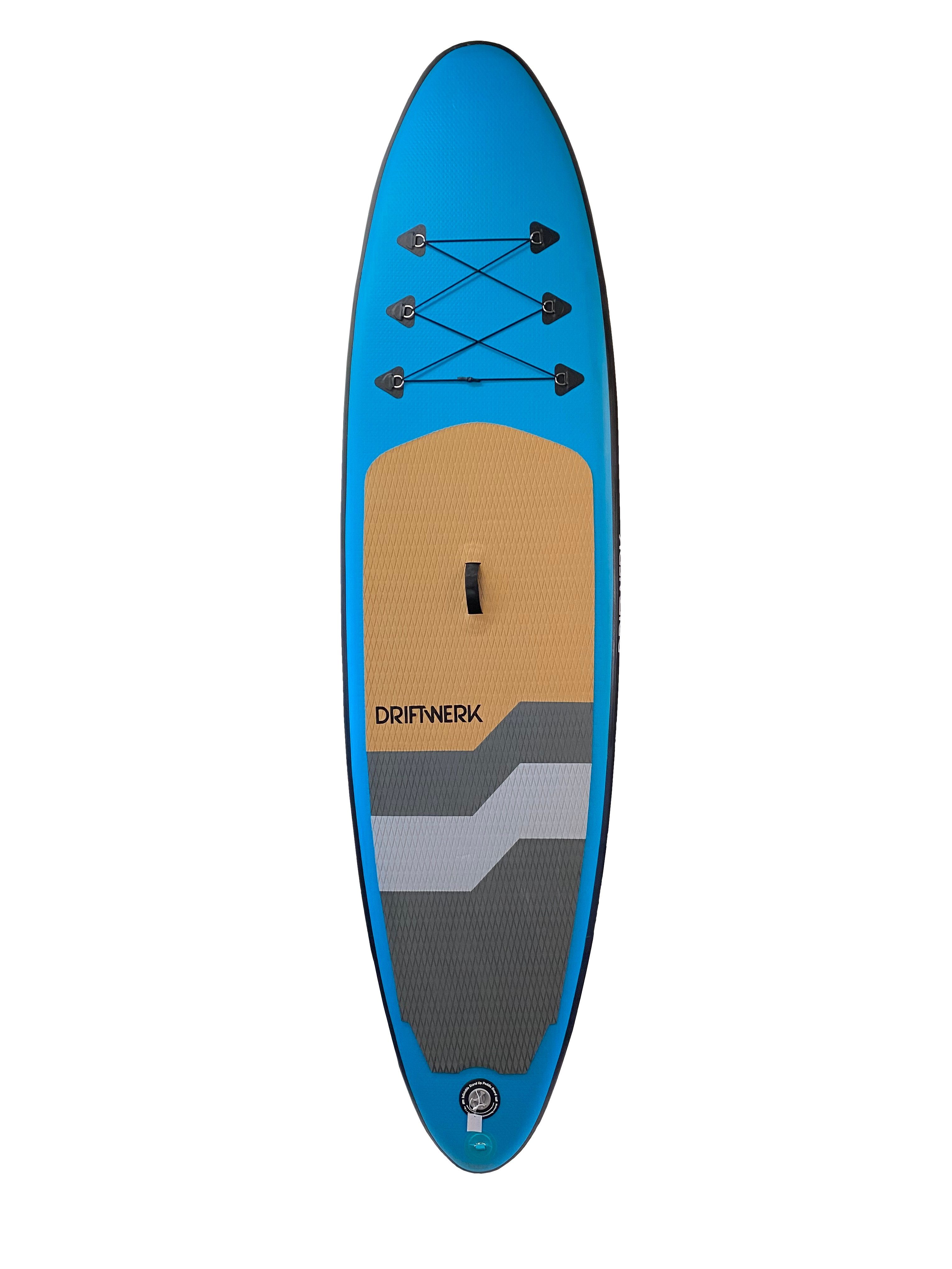 / Blau Board Paddling SUP-Board Ventilschlüssel) Paddle Driftwerk Pumpe, Paddel, aufblasbar, Board stand Reparatur-Set, (Teal) Transportsack, (mit Allroundboard, Up Set