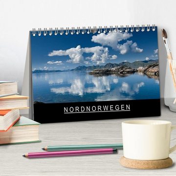 CALVENDO Wandkalender Nordnorwegen (Tischkalender 2024 DIN A5 quer), CALVENDO Monatskalender