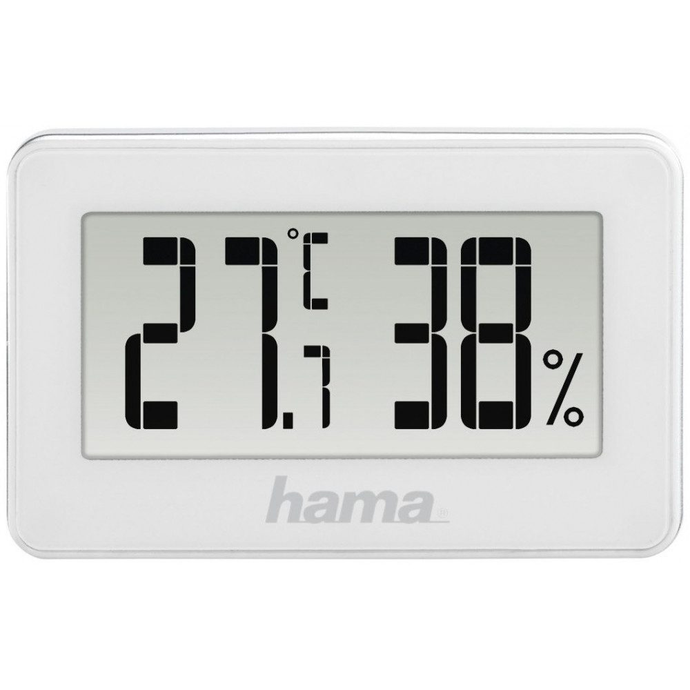 Hama Hygrometer Hama Mini Thermo-Hygrometer weiß - Hygrometer.