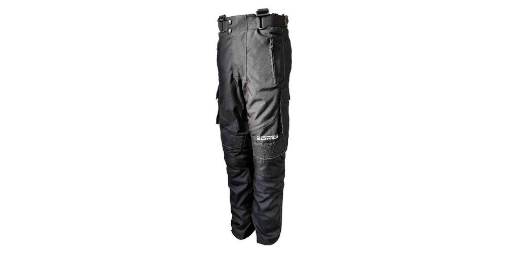 Bores Motorradhose Zip-Tec Motorrad Textilhose Knieprotektoren enthalten,herausnehmbares Innenfutter,wasserdicht