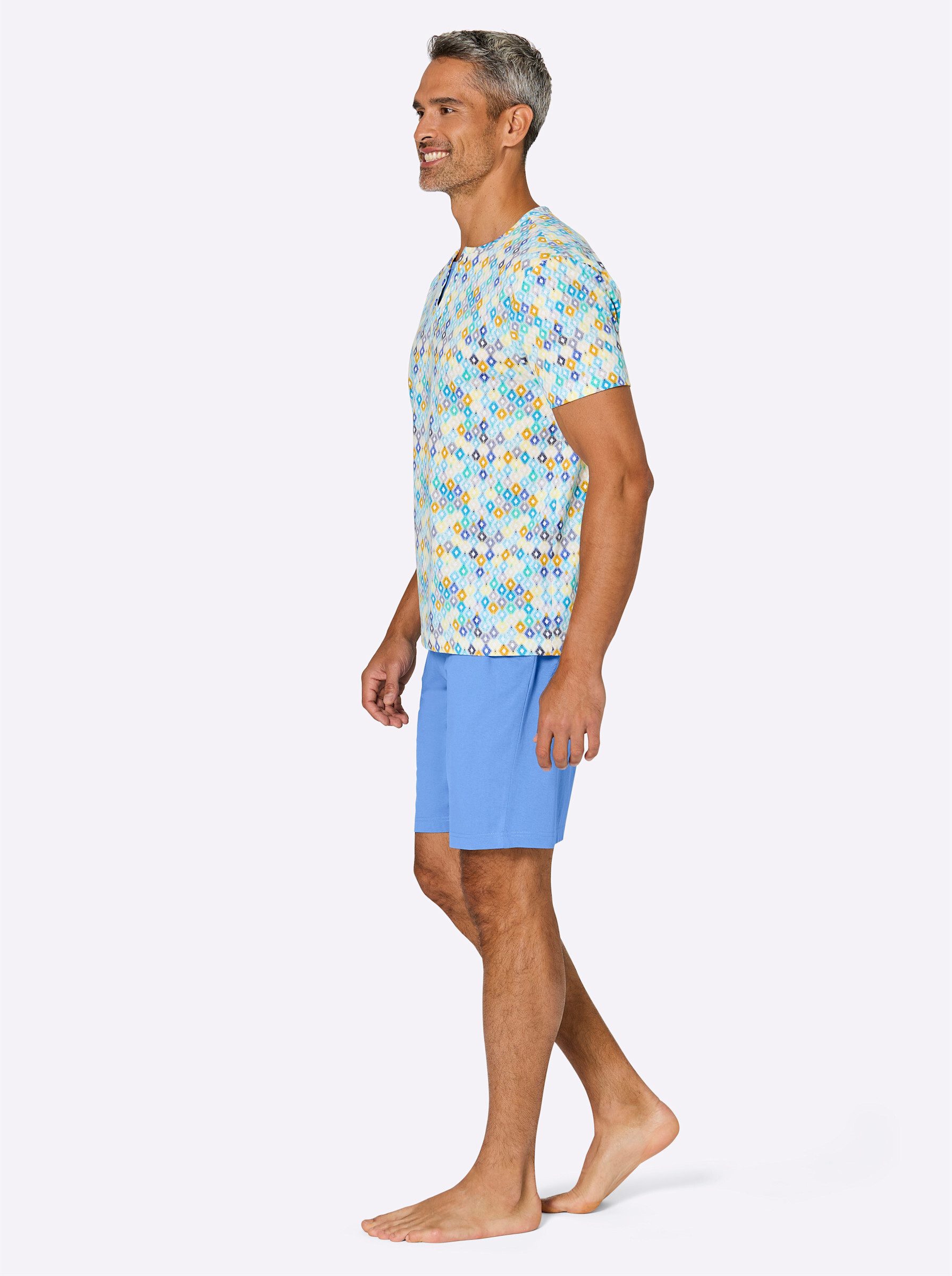 Witt Schlafanzug Shorty Kurzarm