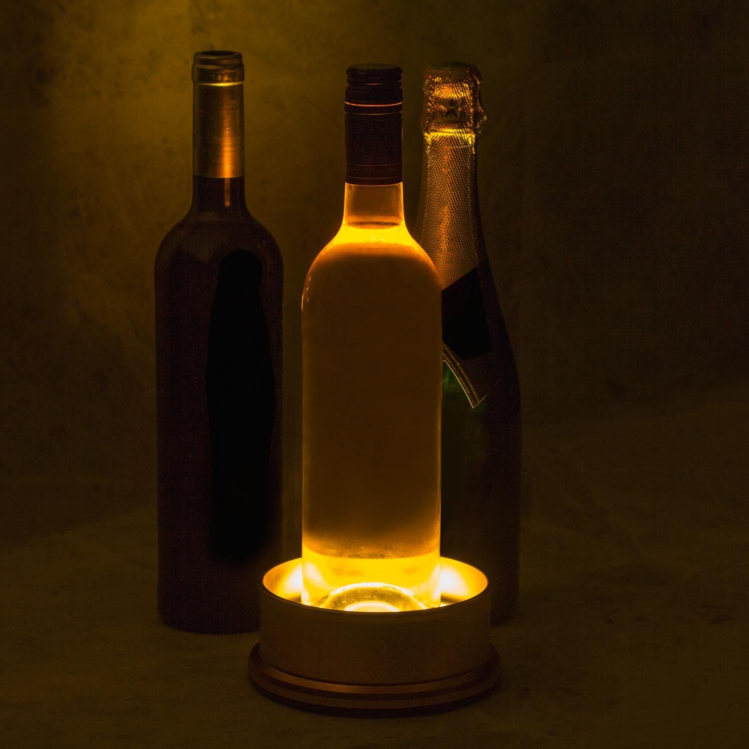 Design Up Dekoobjekt Thumbs Flaschen-Untersetzer (mit Beleuchtung)