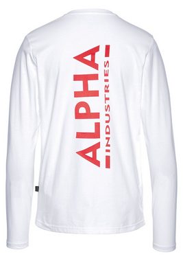 Alpha Industries Langarmshirt Back Print L