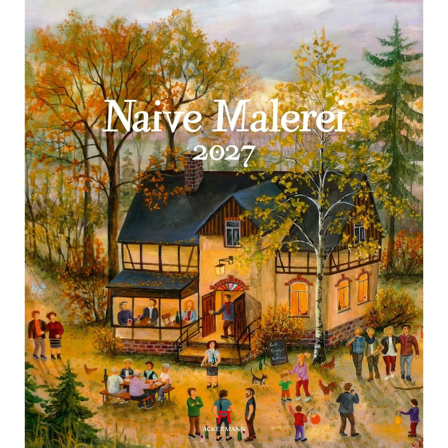 Ackermann Wandkalender Naive Malerei Kalender 2027