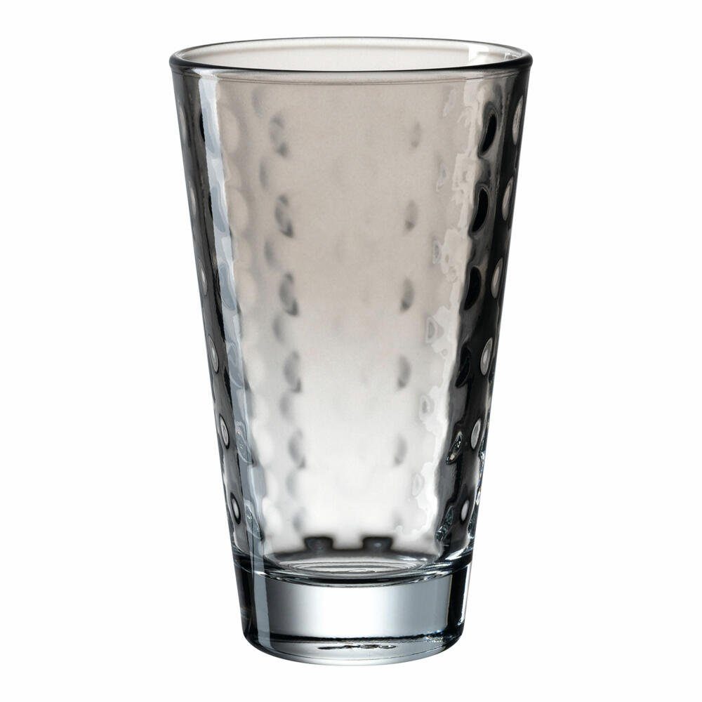 LEONARDO Glas Optic grau 300 ml, Glas