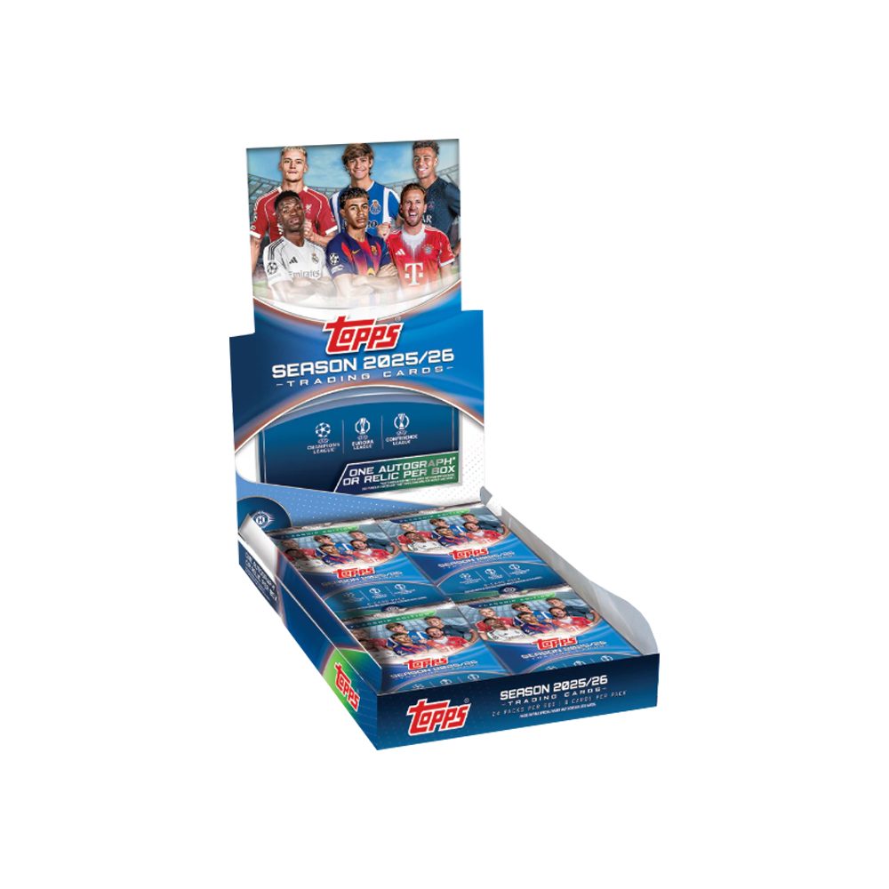 Topps Sammelkarte 2025-26 Topps Flagship UEFA Club Competitions Hobby Box