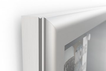 König Werbeanlagen Rahmen Top-Qualität in neuer Form: Softline-Schaukasten für außen ES 15 - 15 x DIN A4 - Einseitig - 70 mm Bautiefe - Vitrine