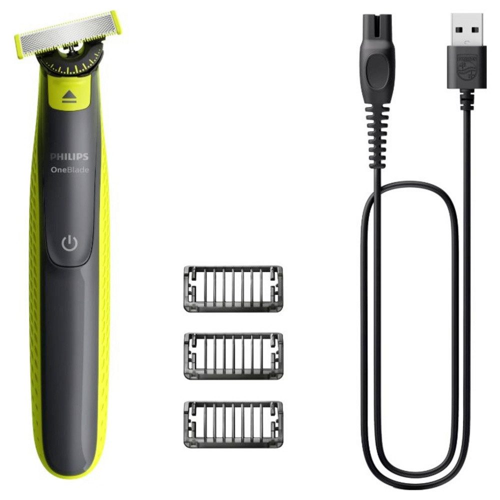Philips Elektrorasierer Philips OneBlade Pro 360 QP2724/23 Detail-Trimmer Schwarz