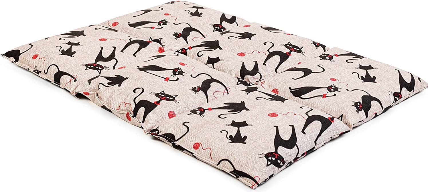 Giraffenland Wärmekissen Rapssamenkissen 40x30cm 6-Kammer - Wärmekissen Körnerkissen mit Raps, Wärmekissen>Mikrowelle/Backofen, Kältekissen>Kühlschrank/Gefriertruhe