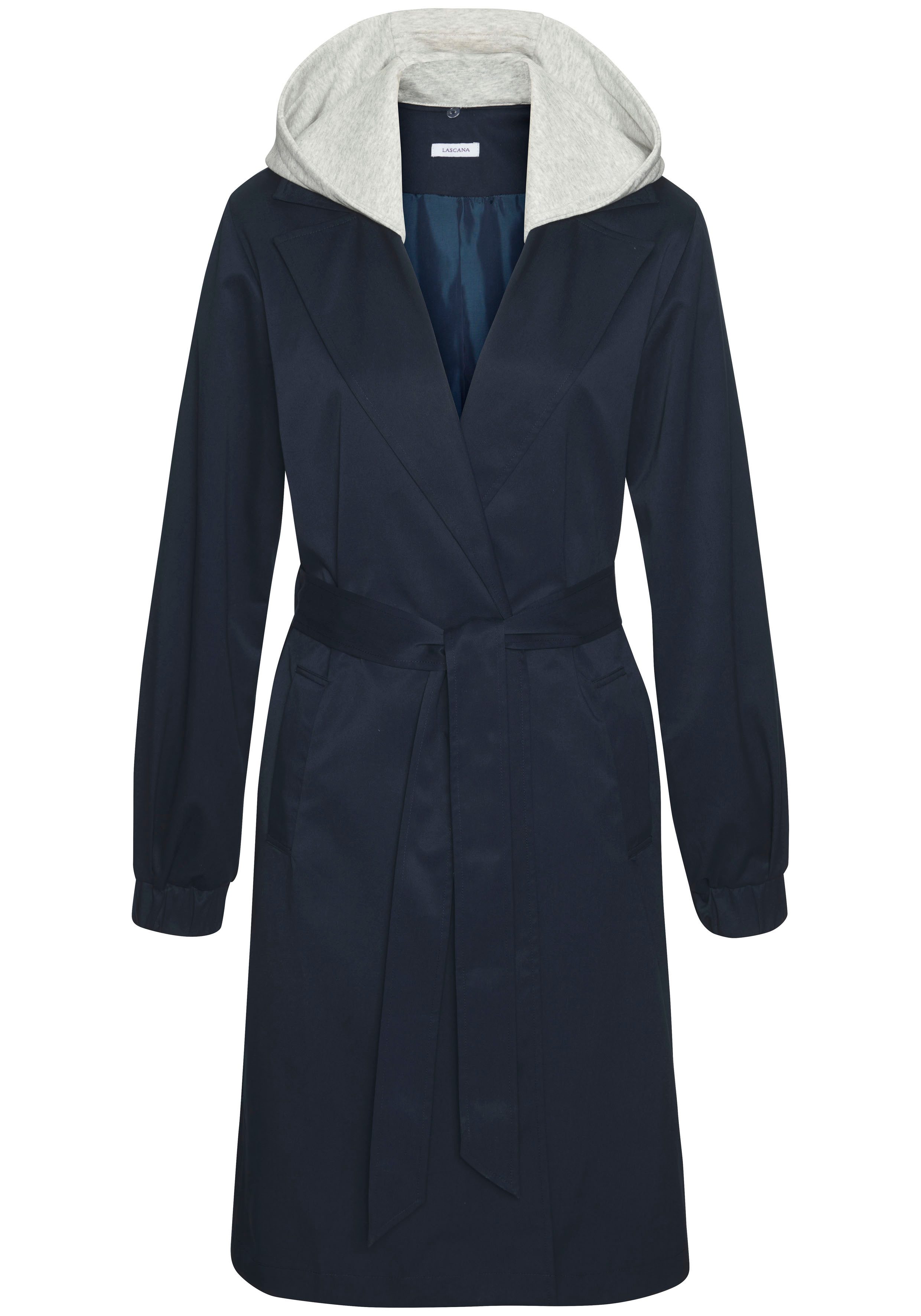 LASCANA Parka mit abnehmbarer Kapuze, Parker, günstig online kaufen