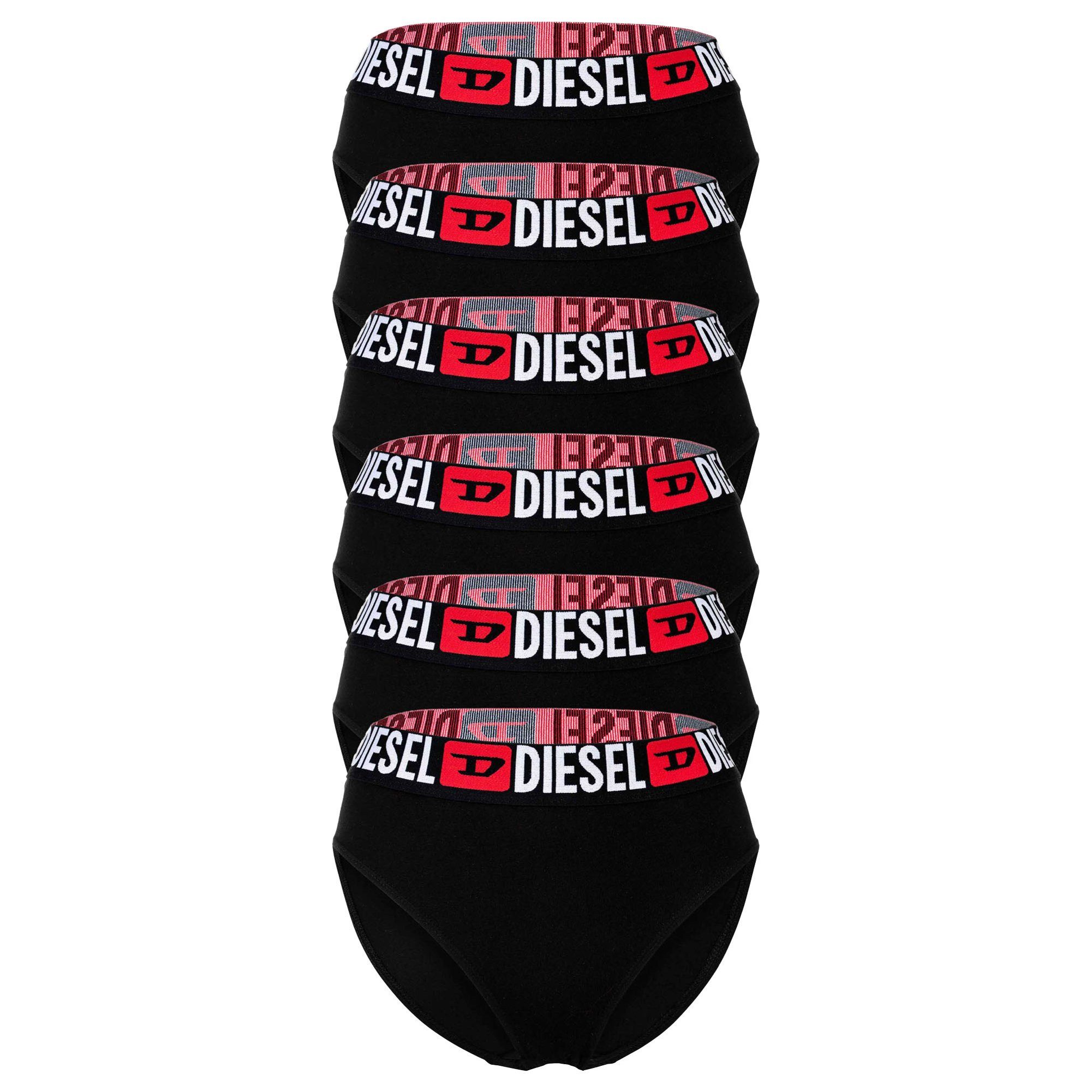 Diesel Slip Damen Slip 6er Pack Baumwolle SAM-D-CORE-6PACK (Packung, 6er Pack)