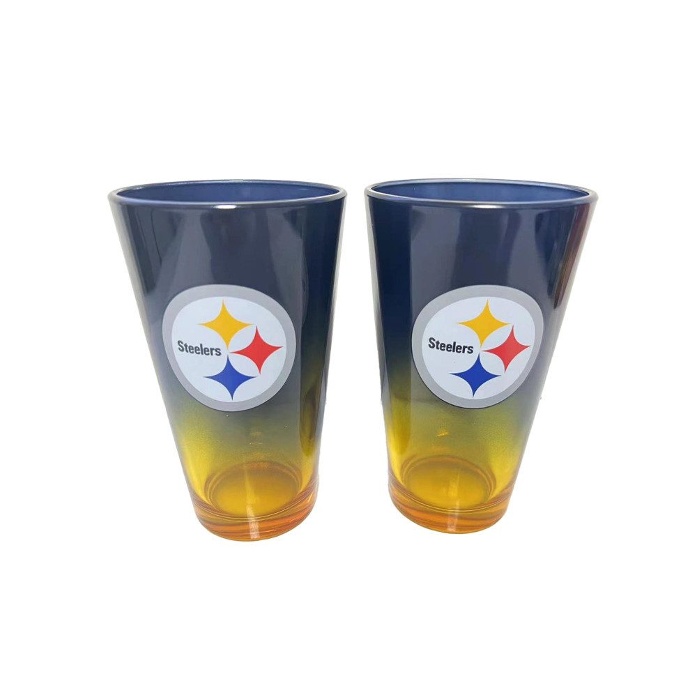 Pittsburgh Steelers Glas Pittsburgh Steelers Pint Glass 2er-Set, Glas