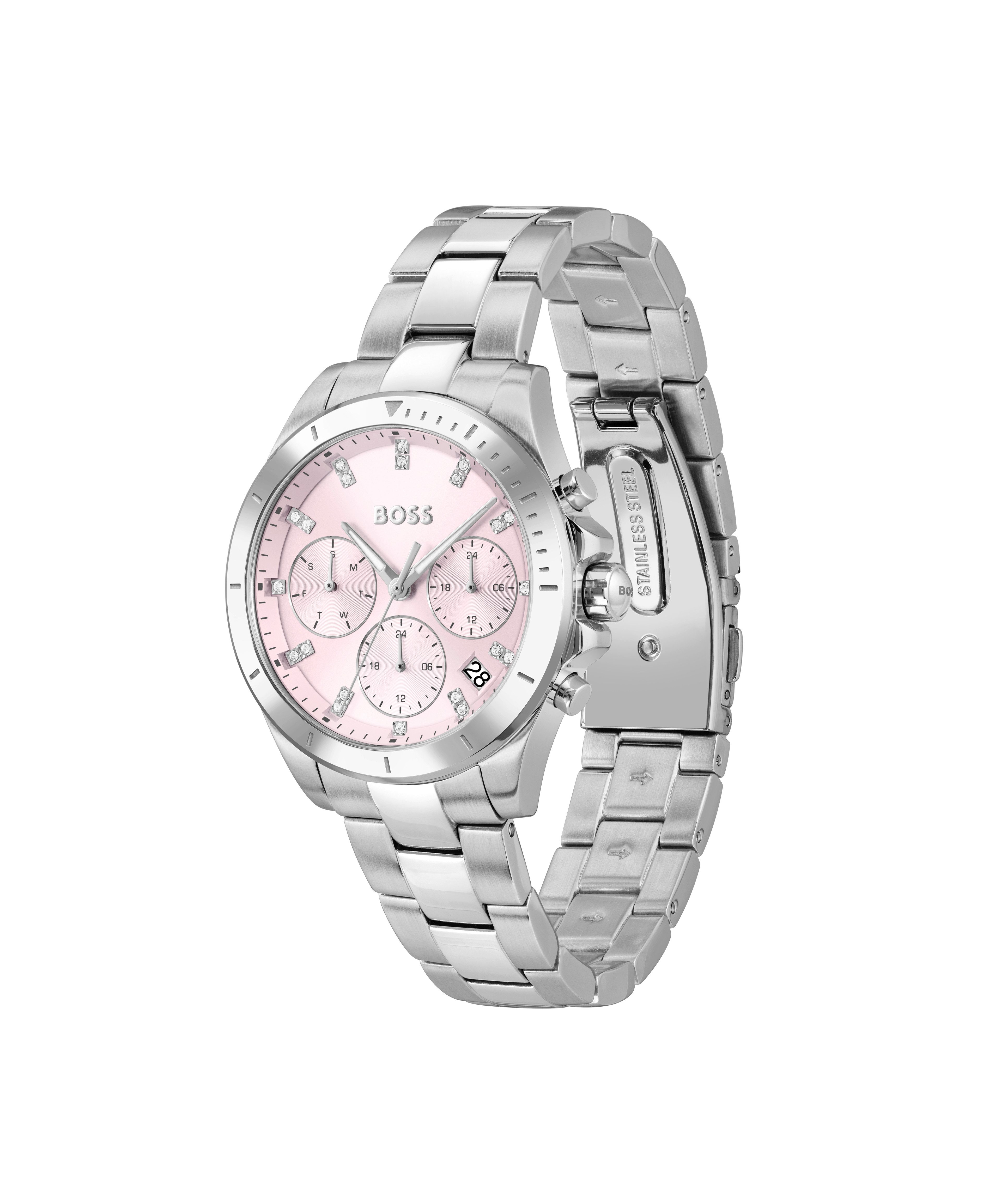 BOSS Multifunktionsuhr ALLEY 1502825, Quarzuhr, Armbanduhr, günstig online kaufen