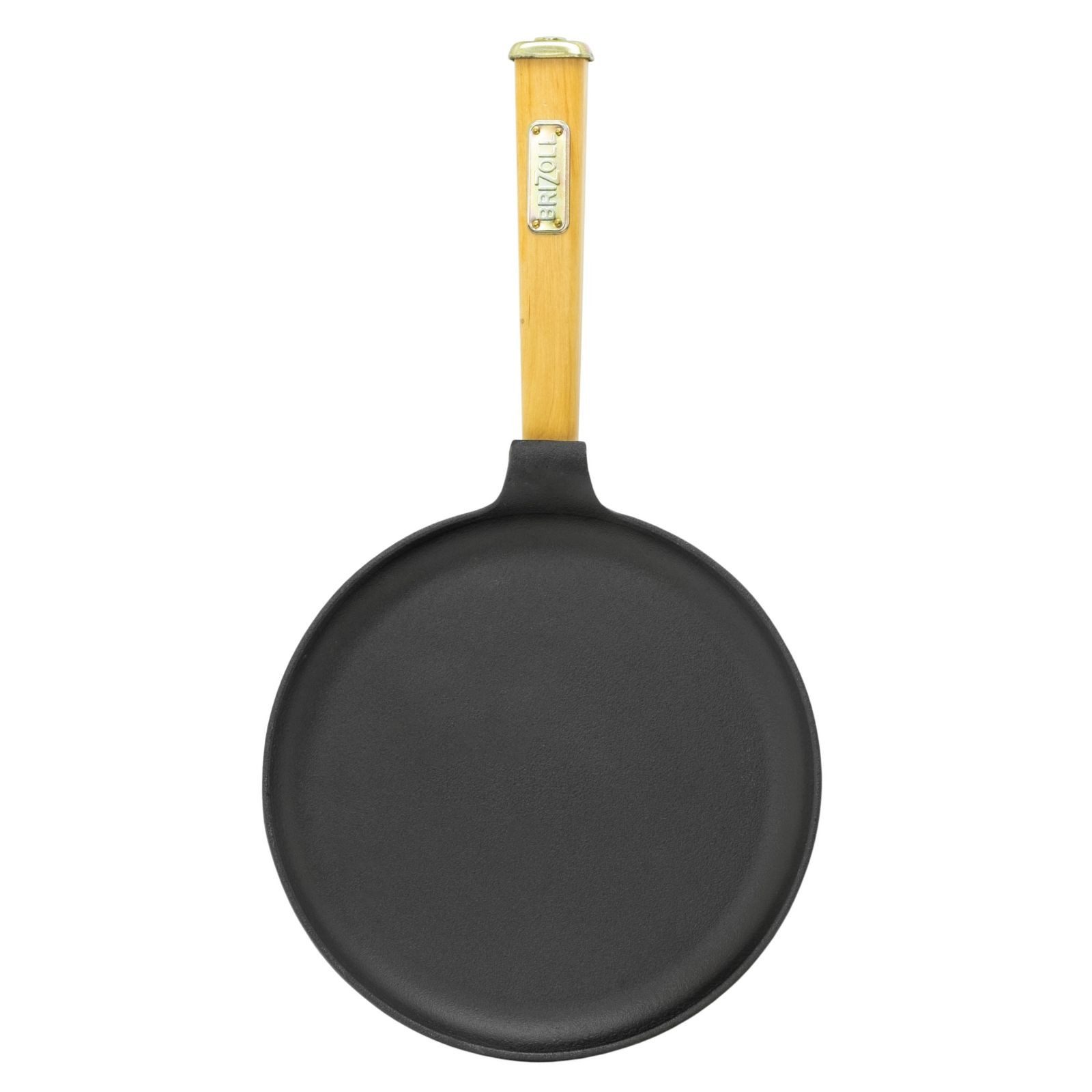 BIG-PAN Crêpepfanne Ø22 cm Pfanne für Crêpes - Pfannkuchen Gusseisen, Gusseisen