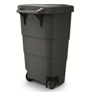 Prosperplast Mülleimer Wheeler, 110 L Müllbehälter mit Rädern
