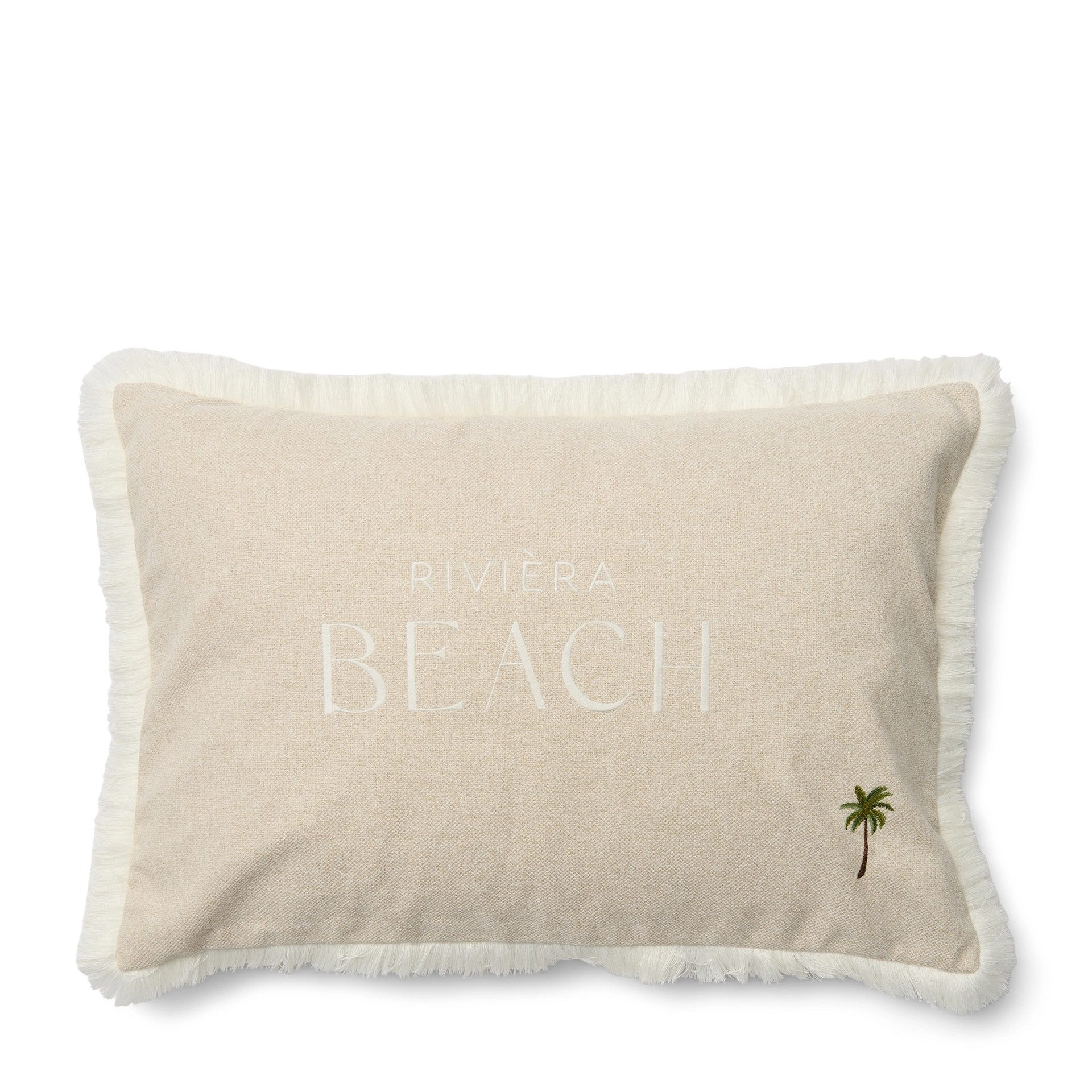 Rivièra Maison Kissenbezug Rivièra Maison Beach Palm Tree Pillow Cover 65x45, Kissenbezug