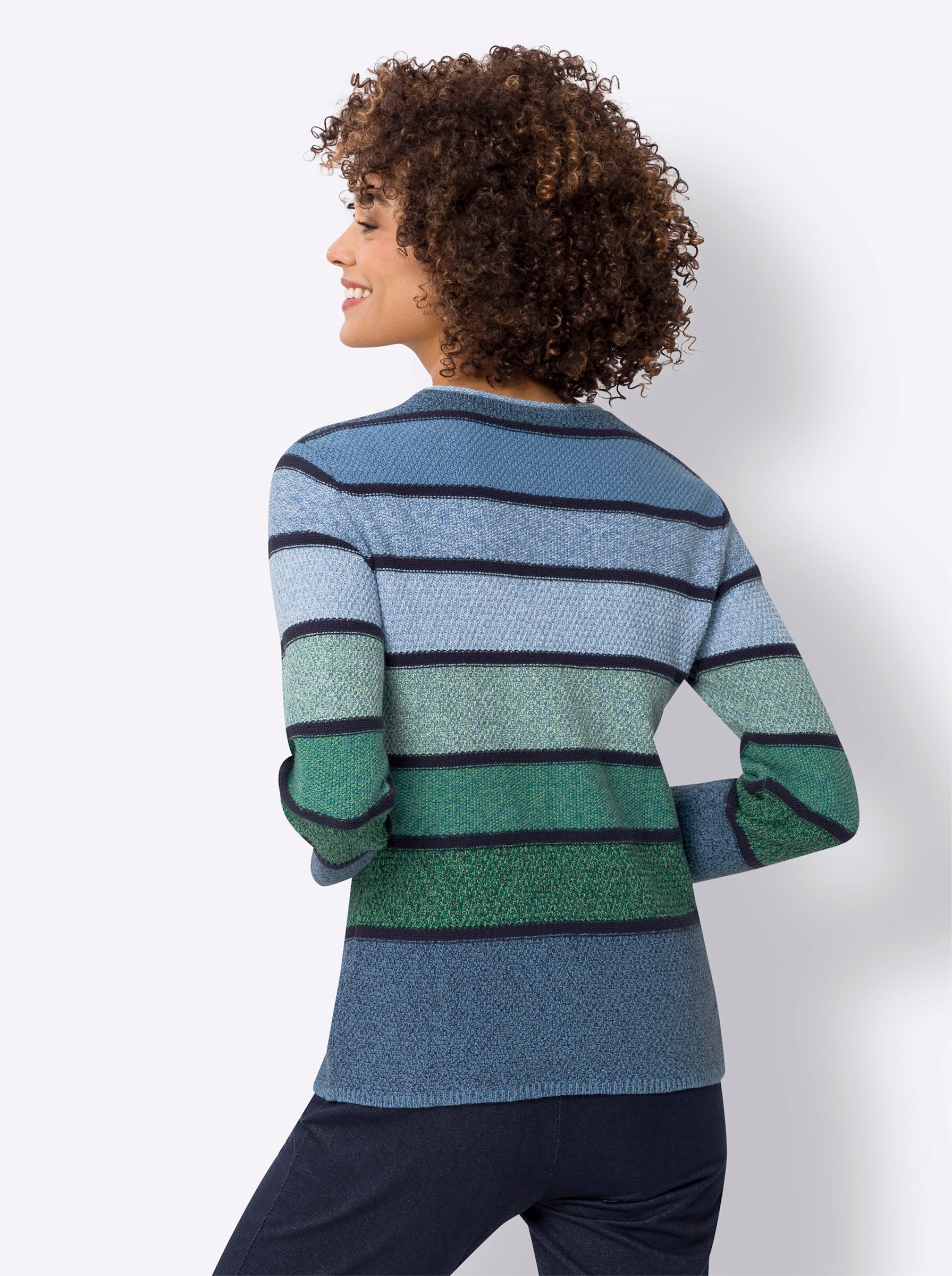 Sieh an! Strickpullover Langarm-Pullover günstig online kaufen