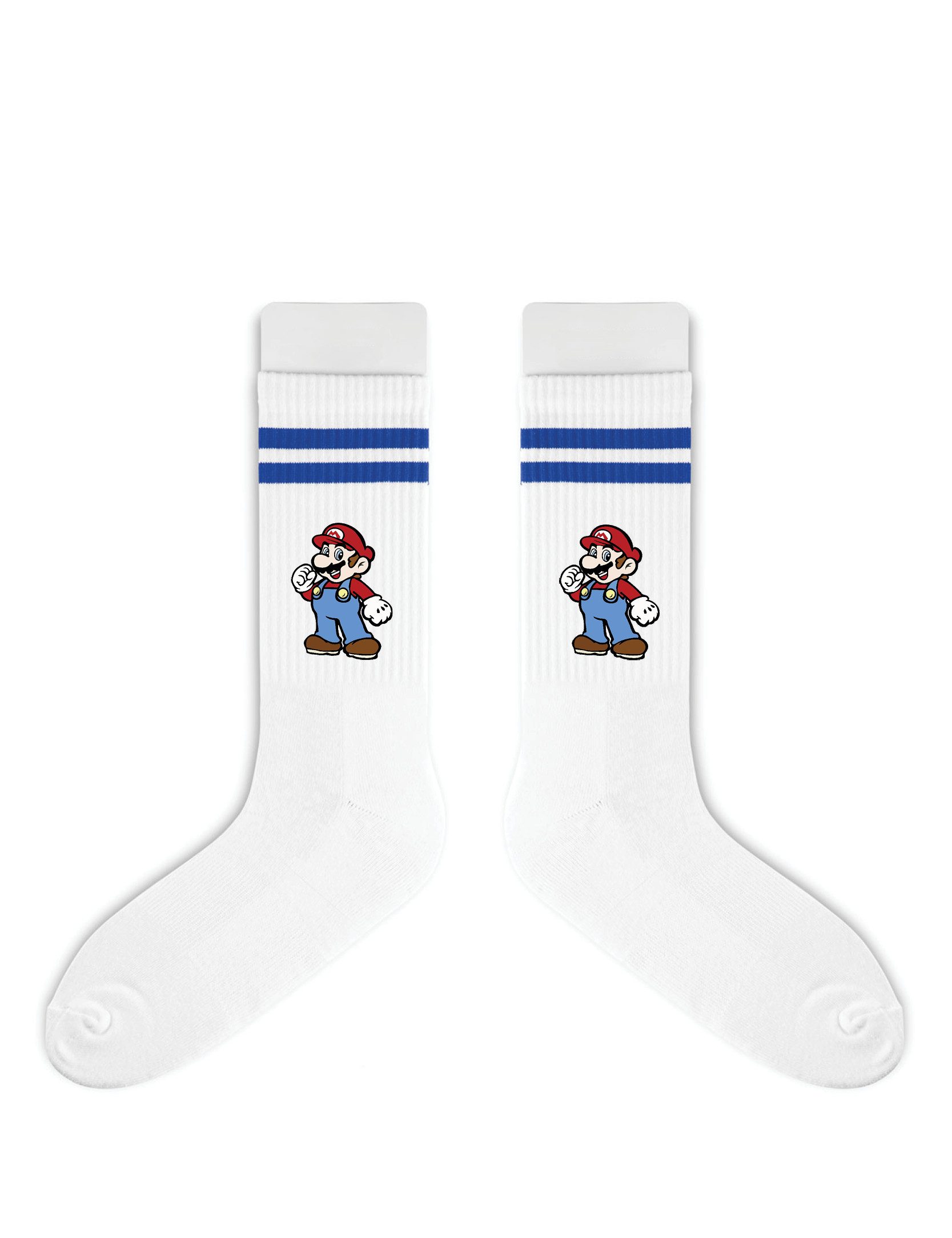 Tennissocken Mario Unisex Socken Geschenk für Jungen und Mädchen