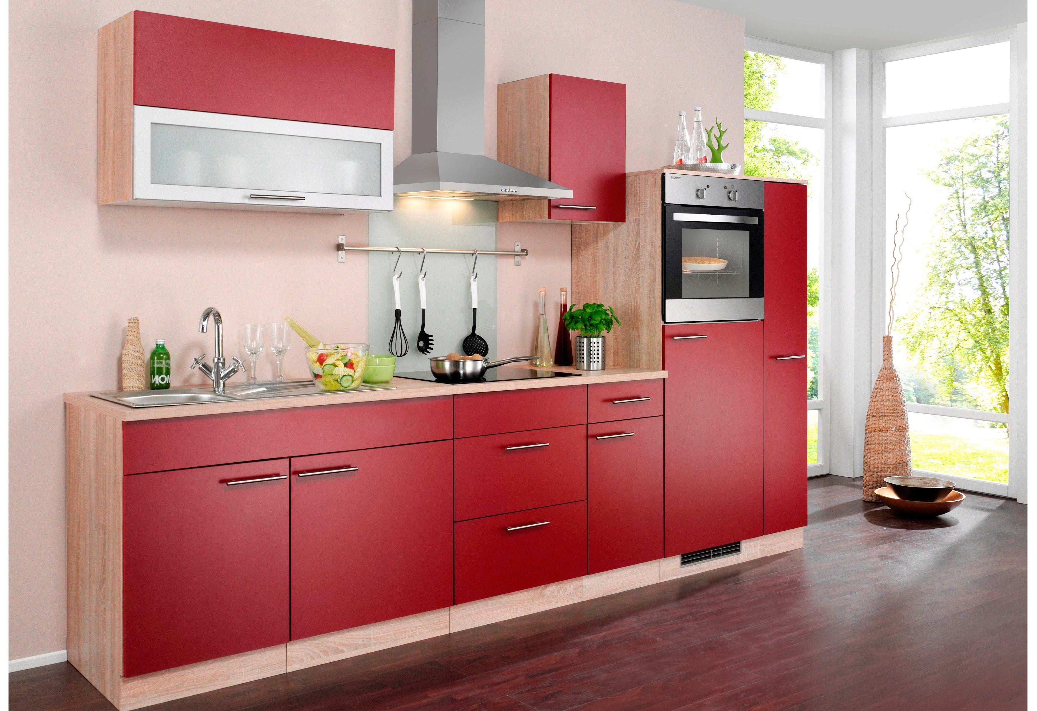 wiho Кухни Кухниzeile Montana, mit E-Geräten, Breite 290 cm