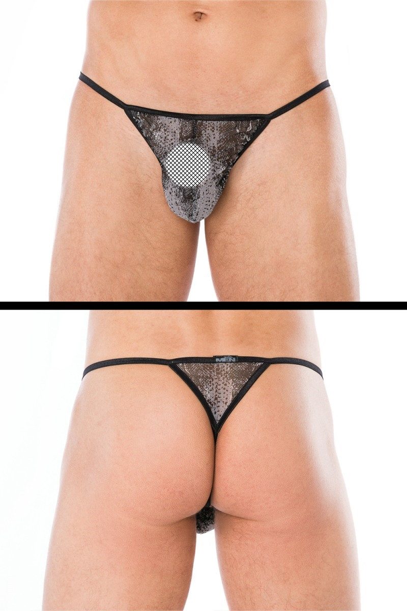String Andalea Men's Collection - grauer String MC/9093 - (2XL/3XL,4XL/5XL,L/
