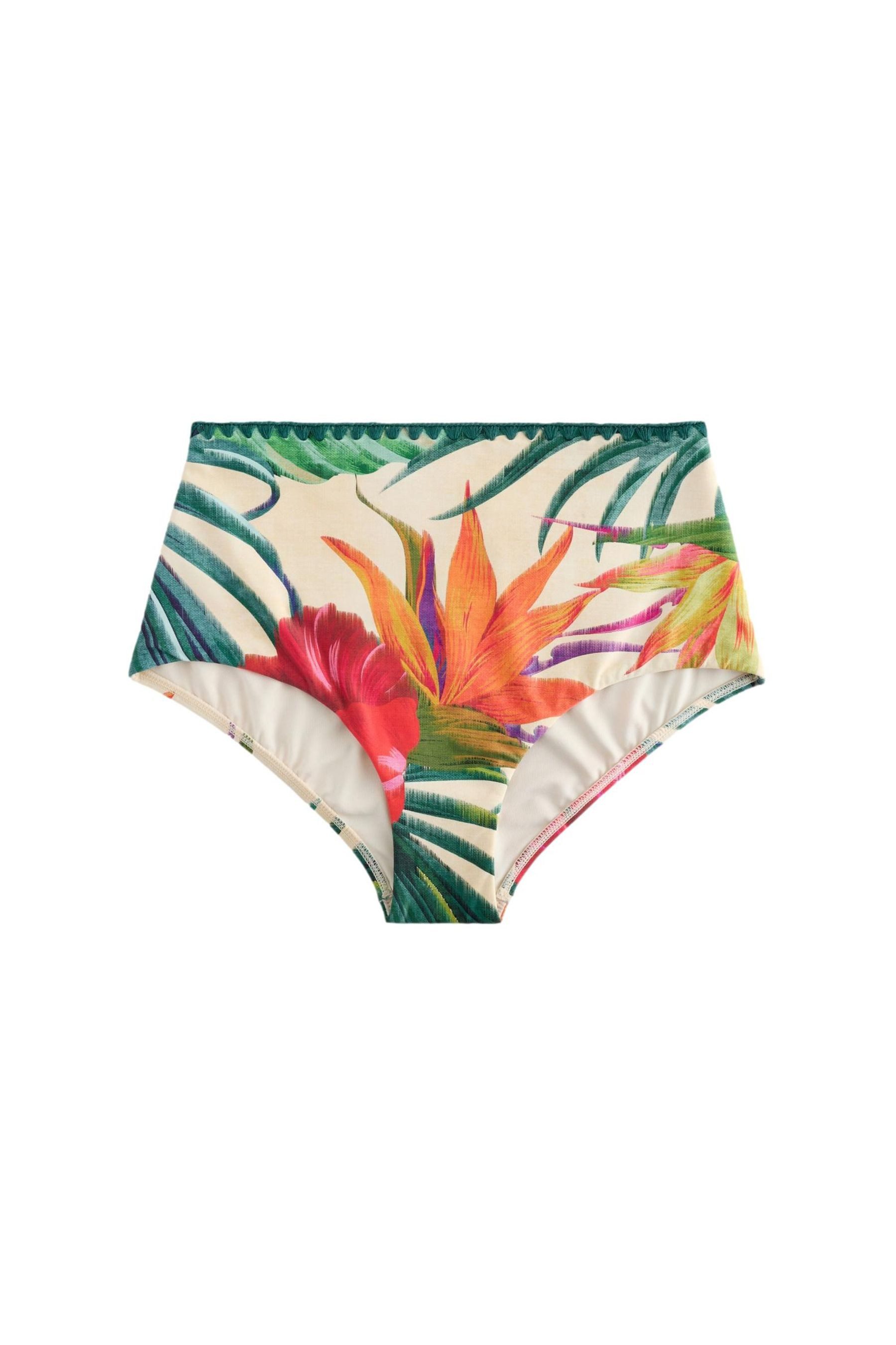 Bikini-Hose Hochbund-Bikinihose, Midi
