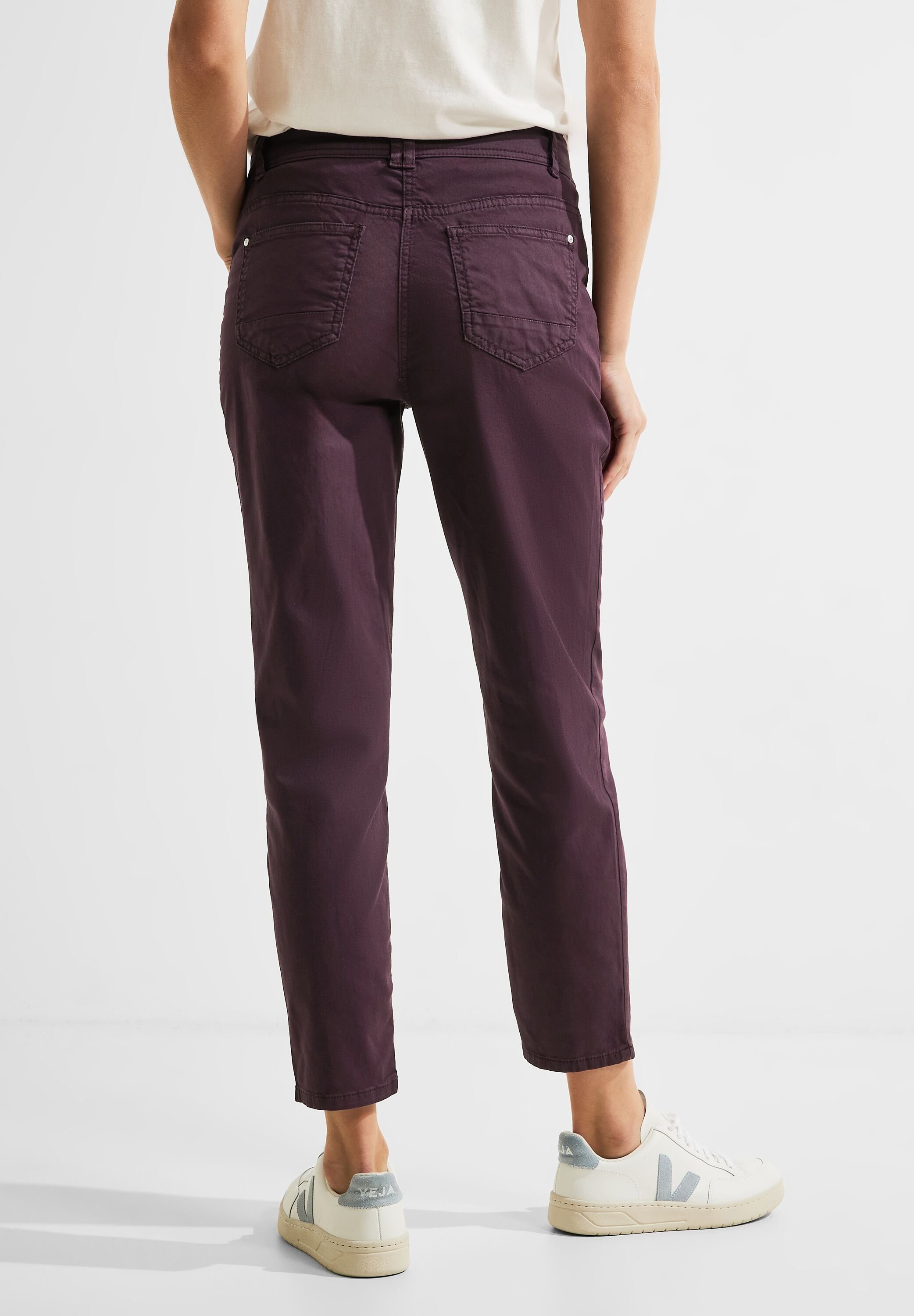 Cecil Stoffhose 5-Pocket-Style, Loose Fit Damenhose