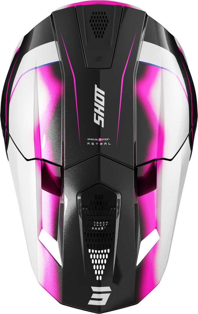 Shot Motocrosshelm Lite Astral Motocross Helm, Notfallsystem-polsterung (eqrs)