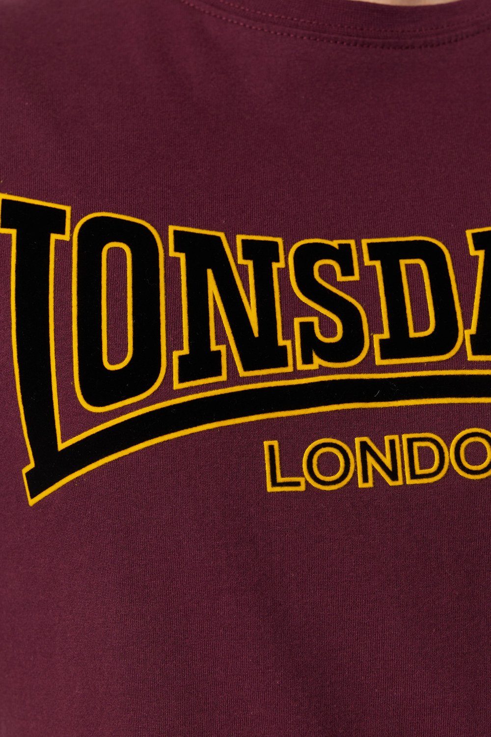 T-Shirt Oxblood Lonsdale CLASSIC