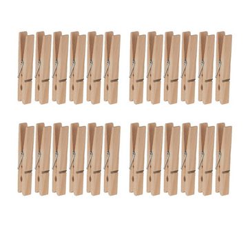 HTI-Living Wäscheklammern Wäscheklammern, 48 Stück Holz