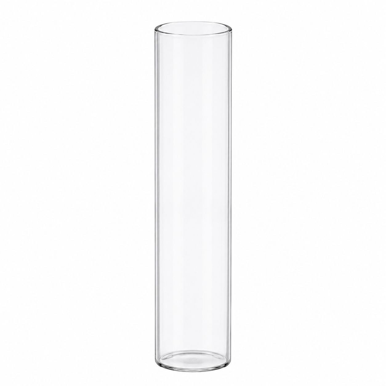 Sandra Rich Dekovase Reagenzglas 14 x 2,9cm, Blumenvase Glasröhrchen Dekoglas