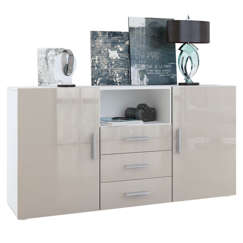 Vladon Sideboard Skadu (Kommode, mit 2 günstig online kaufen