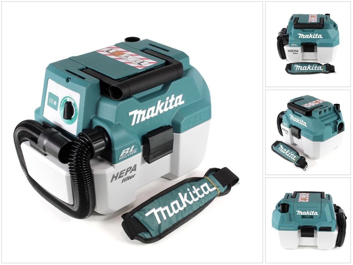 Makita Nass-Trocken-Akkusauger DVC 750 LZX1 Akku Пылесосы Nass und Trockensauger 18 V tragbar - o