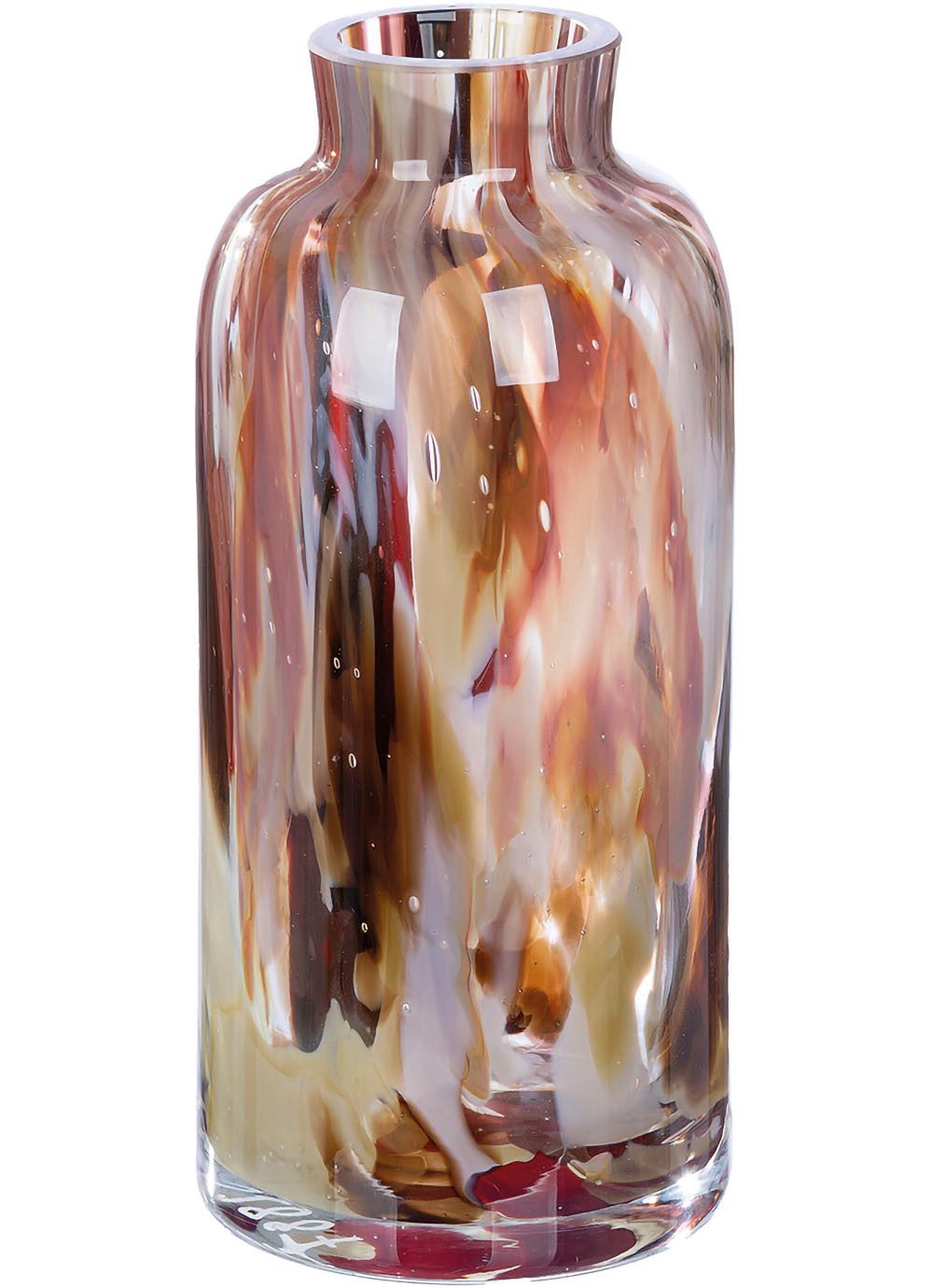 GILDE Tischvase Vase Roslin Höhe ca. 22 cm (1 St), Europäische Handarbeit, günstig online kaufen