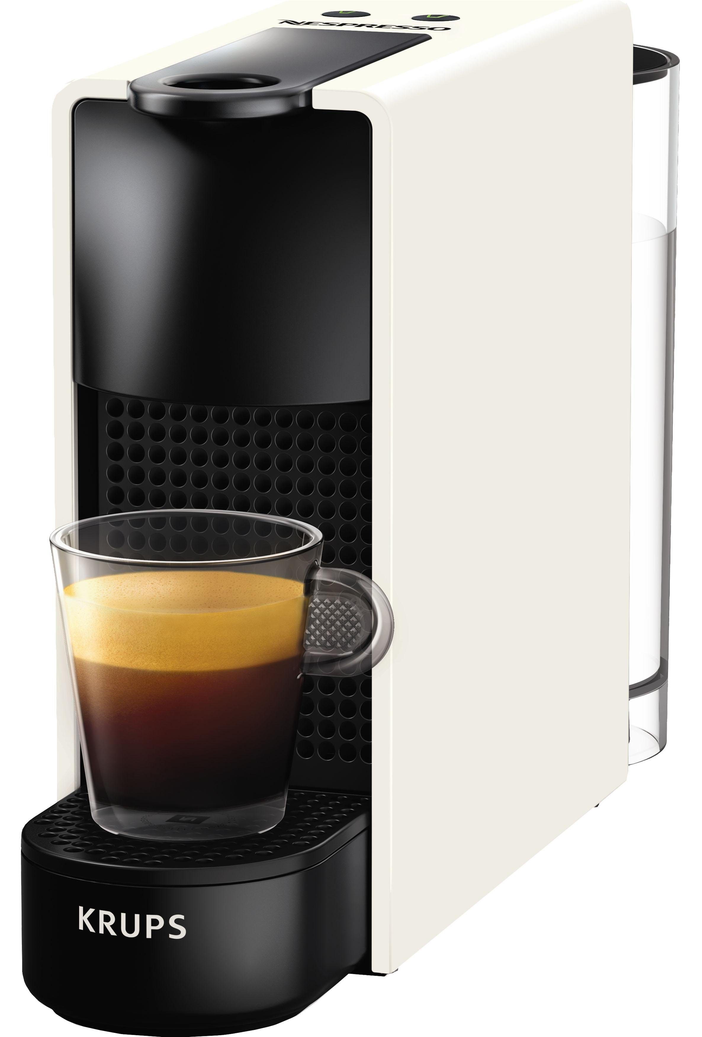 0,6 L, Kapselmaschine Krups, Nespresso Mini mit Essenza von Kapseln 14 inkl. XN1101 Wassertank: Willkommenspaket