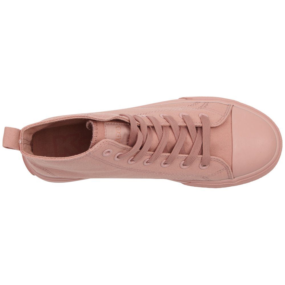 Kappa Sneaker - rosé angesagter Plateau-Sohle dark mit